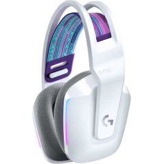 Logitech G G733 LIGHTSPEED Wireless RGB Gaming Headset - Ultimate Comfort & Immersive Sound in White
